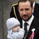 Kronprins Haakon med Prins Sverre Magnus (Foto: Jarl Fr. Erichsen / Scanpix)
